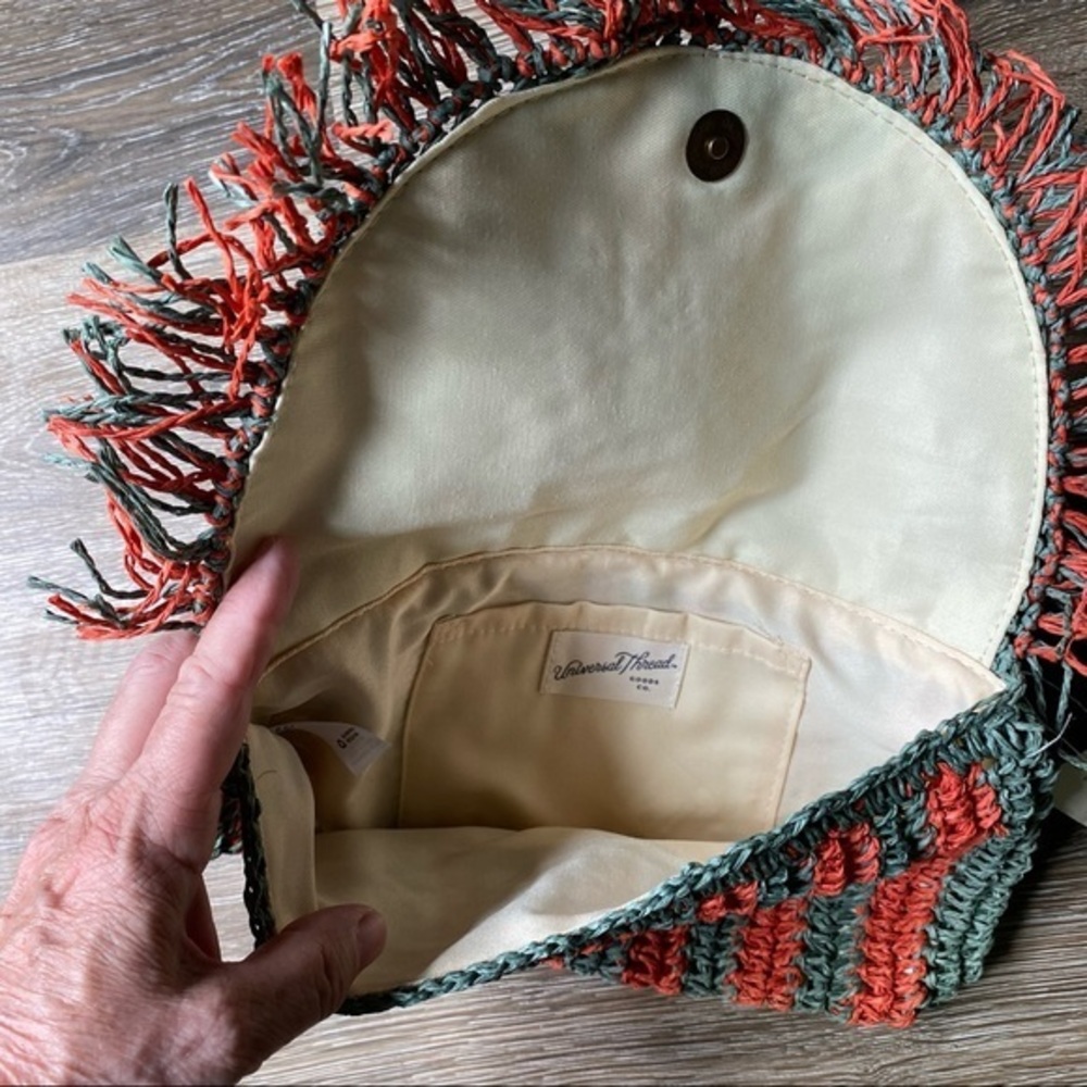 Universal‎ Thread Wallet Fringe Snap Closure New - Picture 3 of 6
